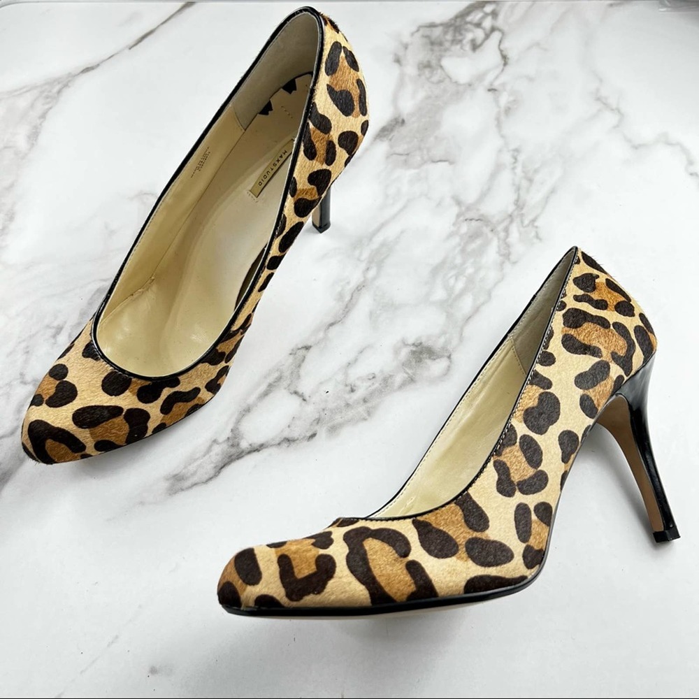 NWOB Max Studio Cheetah Print Fur Pumps Size 9.5